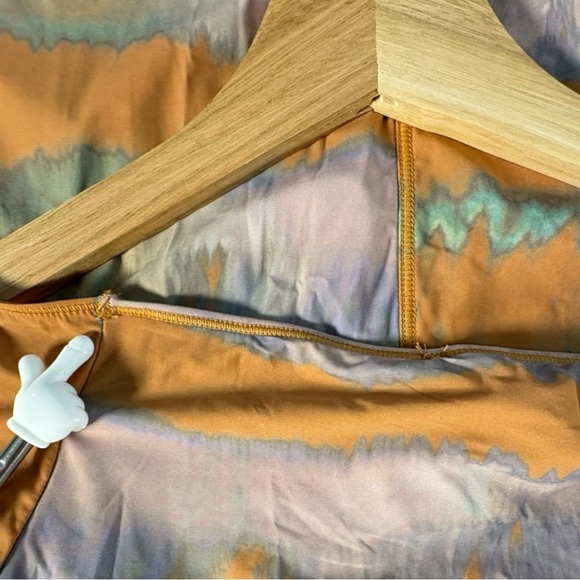 SKIMS Jelly Sheer Off Shoulder Tie Dye Mesh Mini Dress Women’s Small Rare NWT - Picture 14 of 14